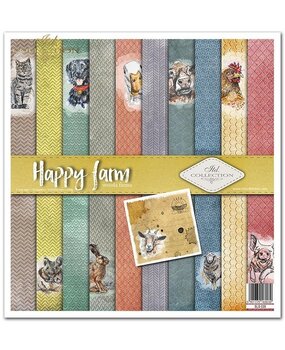 ITD Collection Happy Farm 12x12 Inch Paper Pad (SLS 028)