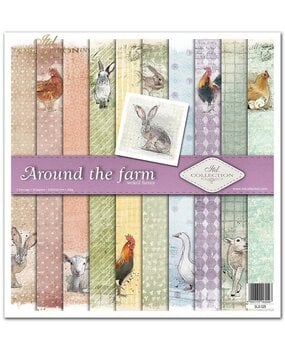 ITD Collection Around the Farm 12x12 Inch Paper Pad (SLS 029)