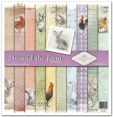 ITD Collection Around the Farm 12x12 Inch Paper Pad (SLS 029)