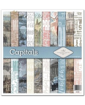 ITD Collection Capitals 12x12 Inch Paper Pad (SLS 030)