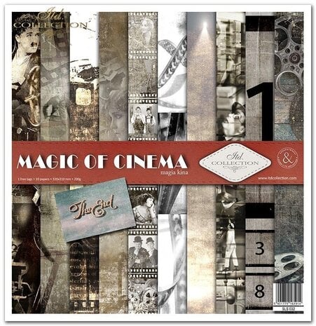 ITD Collection Magic of Cinema 12x12 Inch Paper Pad (SLS 032)
