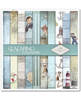 ITD Collection Seafarming Adventure 12x12 Inch Paper Pad (SLS 033)