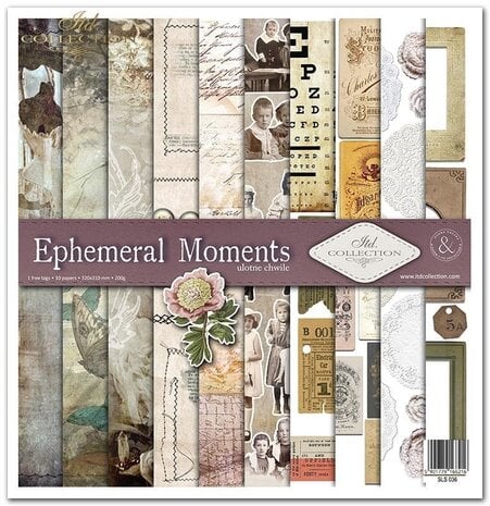 ITD Collection Ephemeral Moments 12x12 Inch Paper Pad (SLS 036)