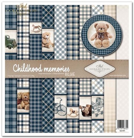 ITD Collection Childhood Memories 12x12 Inch Paper Pad (SLS 041)
