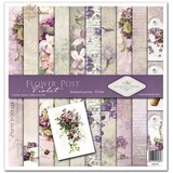 ITD Collection Flower Post Violet 12x12 Inch Paper Pad (SLS 044)