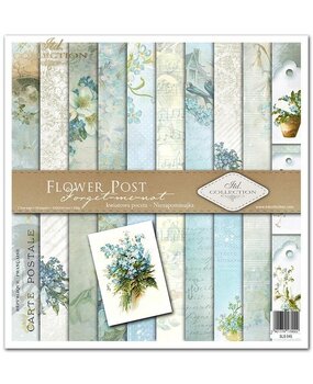 ITD Collection Flower Post Forget-me-not 12x12 Inch Paper Pad (SLS 045)