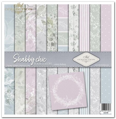 ITD Collection Shabby Chic 12x12 Inch Paper Pad (SLS 046)