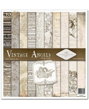 ITD Collection Vintage Angels 12x12 Inch Paper Pad (SLS 051)