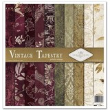 ITD Collection Vintage Tapestry 12x12 Inch Paper Pad (SLS 052)