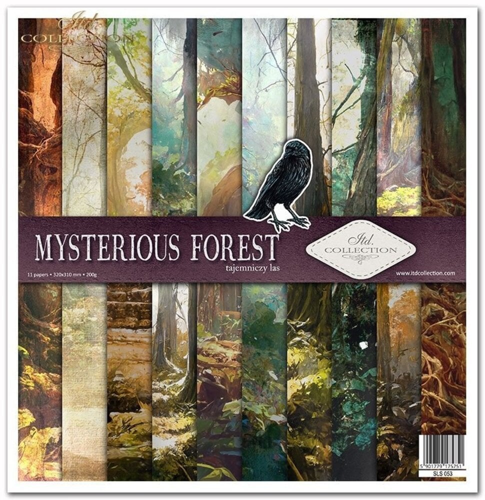 ITD Collection Mysterious Forest 12x12 Inch Paper Pad (SLS 053)