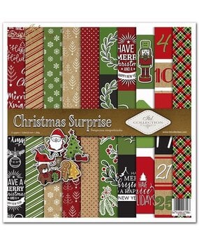 ITD Collection Christmas Surprise 12x12 Inch Paper Pad (SLS 055)