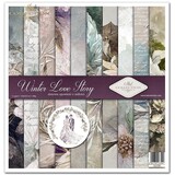 ITD Collection Winter Love Story 12x12 Inch Paper Pad (SLS 056)