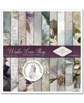 ITD Collection Winter Love Story 12x12 Inch Paper Pad (SLS 056)