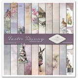 ITD Collection Easter Bunny 12x12 Inch Paper Pad (SLS 057)