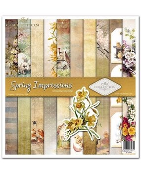 ITD Collection Spring Impressions 12x12 Inch Paper Pad (SLS 058)
