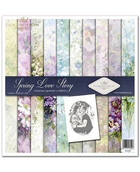 ITD Collection Spring Love Story 12x12 Inch Paper Pad (SLS 059)