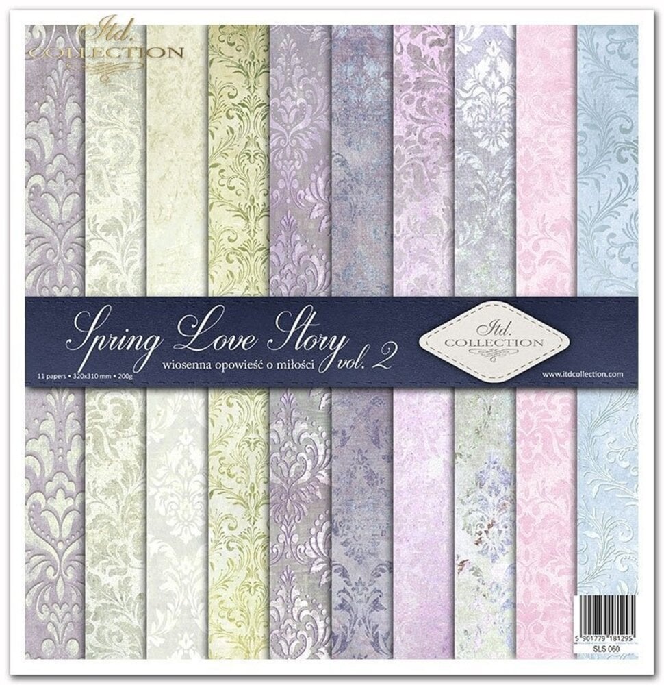ITD Collection Spring Love Story 2 12x12 Inch Paper Pad (SLS 060)