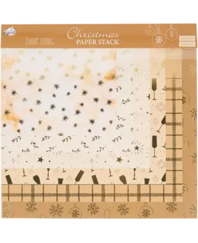 Craft Universe Icy Elegance 12x12 Inch Christmas Paper Stack (3216126)