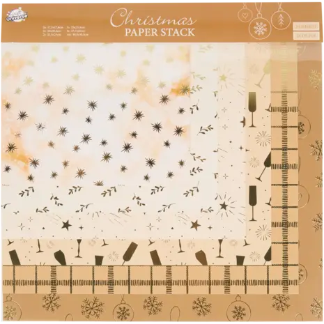 Craft Universe Icy Elegance 12x12 Inch Christmas Paper Stack (3216126)