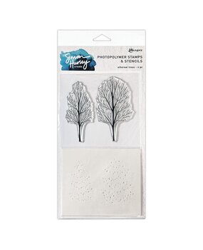 Simon Hurley Create Ethereal Trees Stamp & Stencil Set (HUZ92261) Simon Hurley Create Ethereal Trees Stamp & Stencil Set (HUZ92261)