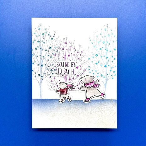 Simon Hurley Create Ethereal Trees Stamp & Stencil Set (HUZ92261)