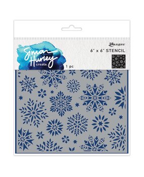 Simon Hurley Create Dazzling Snowflakes 6x6 Inch Masking Stencils (HUS91653) Simon Hurley Create Dazzling Snowflakes 6x6 Inch Masking Stencils (HUS91653)