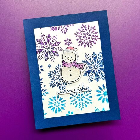 Simon Hurley Create Dazzling Snowflakes 6x6 Inch Masking Stencils (HUS91653)