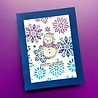 Simon Hurley Create Dazzling Snowflakes 6x6 Inch Masking Stencils (HUS91653)