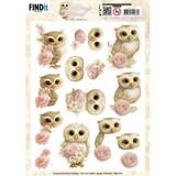 Berrie's Beauties Owlways Yours 3D Push Out Blossom (SB11074)