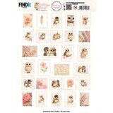 Berrie's Beauties Owlways Yours Push Out Postage Stamps (SB11099)