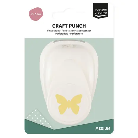 Vaessen Creative Figuurpons Medium Vlinder 5 (21435-049) Vaessen Creative Figuurpons Medium Vlinder 5 (21435-049)