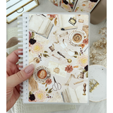 Hello Petite Paper One more Chapter Reusable Sticker Storage Book Pattern