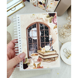 Hello Petite Paper One more Chapter Reusable Sticker Storage Book Window