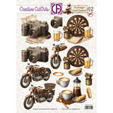 Creatief Art Vintage Gentlemen 02 Stansvel (CCO-030)