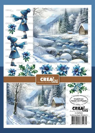 Crealies Knipvellen Bundel Winter (CLSVP901) Crealies Knipvellen Bundel Winter (CLSVP901)