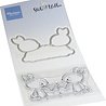 Marianne Design Stick & Wolke Stamp & Die Rabbit Friends (CS1154) Marianne Design Stick & Wolke Stamp & Die Rabbit Friends (CS1154)