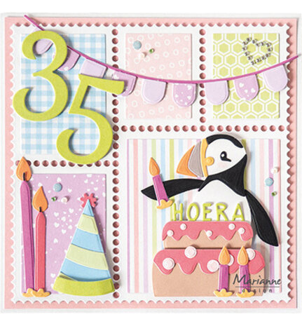 Marianne Design Creatables Birthday Set (LR0942)