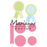 Marianne Design Collectables Rosettes & Labels (COL1444)