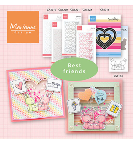 Marianne Design Craftables Open Hearts (CR1715)