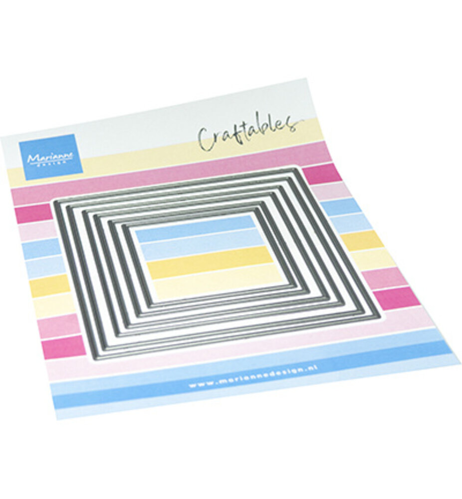 Marianne Design Craftables Basic Squares (CR1718)