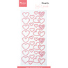 Marianne Design Rhine Stones Light Pink Hearts (CA3222) Marianne Design Rhine Stones Light Pink Hearts (CA3222)