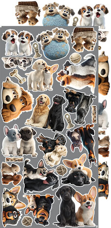 Craft O'Clock Creative Extras Set Dogs (CC-CEX-04) Craft O'Clock Creative Extras Set Dogs (CC-CEX-04)