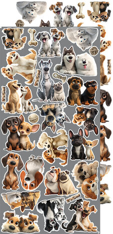 Craft O'Clock Creative Extras Set Dogs (CC-CEX-04) Craft O'Clock Creative Extras Set Dogs (CC-CEX-04)