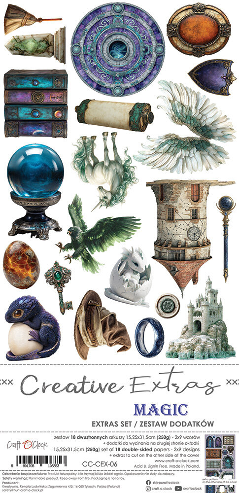 Craft O'Clock Creative Extras Set Magic (CC-CEX-06) Craft O'Clock Creative Extras Set Magic (CC-CEX-06)