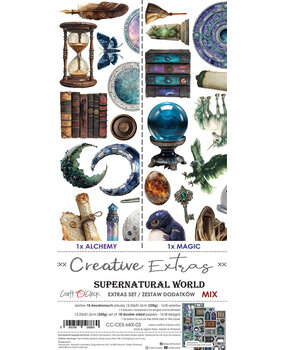 Craft O'Clock Creative Extras Set Mix Supernatural World (CC-CEX-MIX-03) Craft O'Clock Creative Extras Set Mix Supernatural World (CC-CEX-MIX-03)
