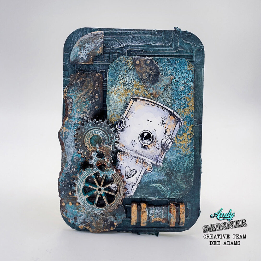 Cosmic Shimmer Silicone Mould Mini Cogs & Gears (CE0152-CS)