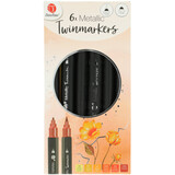 DécoTime 6 Metallic Twinmarkers French Vermilion (3005109)