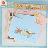DécoTime Christmas Paper Die Cuts Season’s Labels (3217090)
