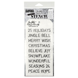 Stampers Anonymous Tim Holtz Christmas Layering Stencil (THS030)