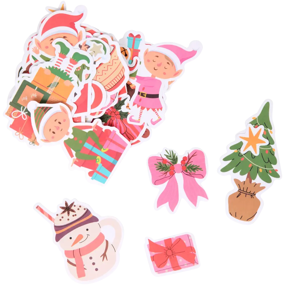 DécoTime Christmas Paper Die Cuts Festive Frolics (3217090)